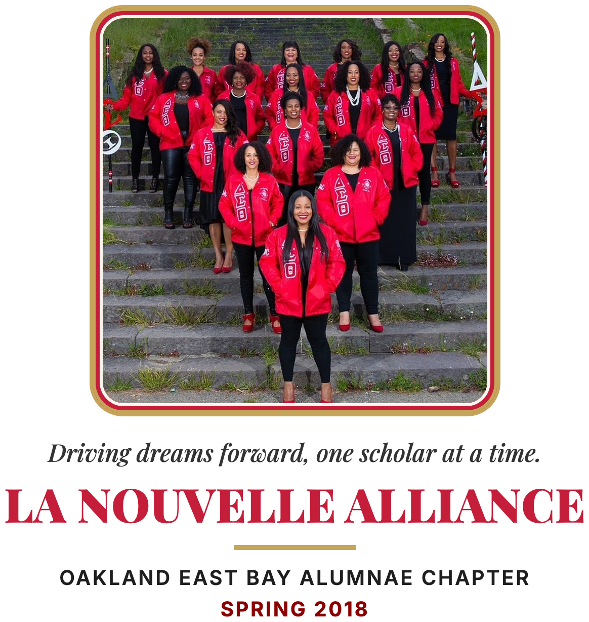 La Nouvelle Alliance — Oakland East Bay Alumnae Chapter, Spring 2018 — Community Hole Sponsor