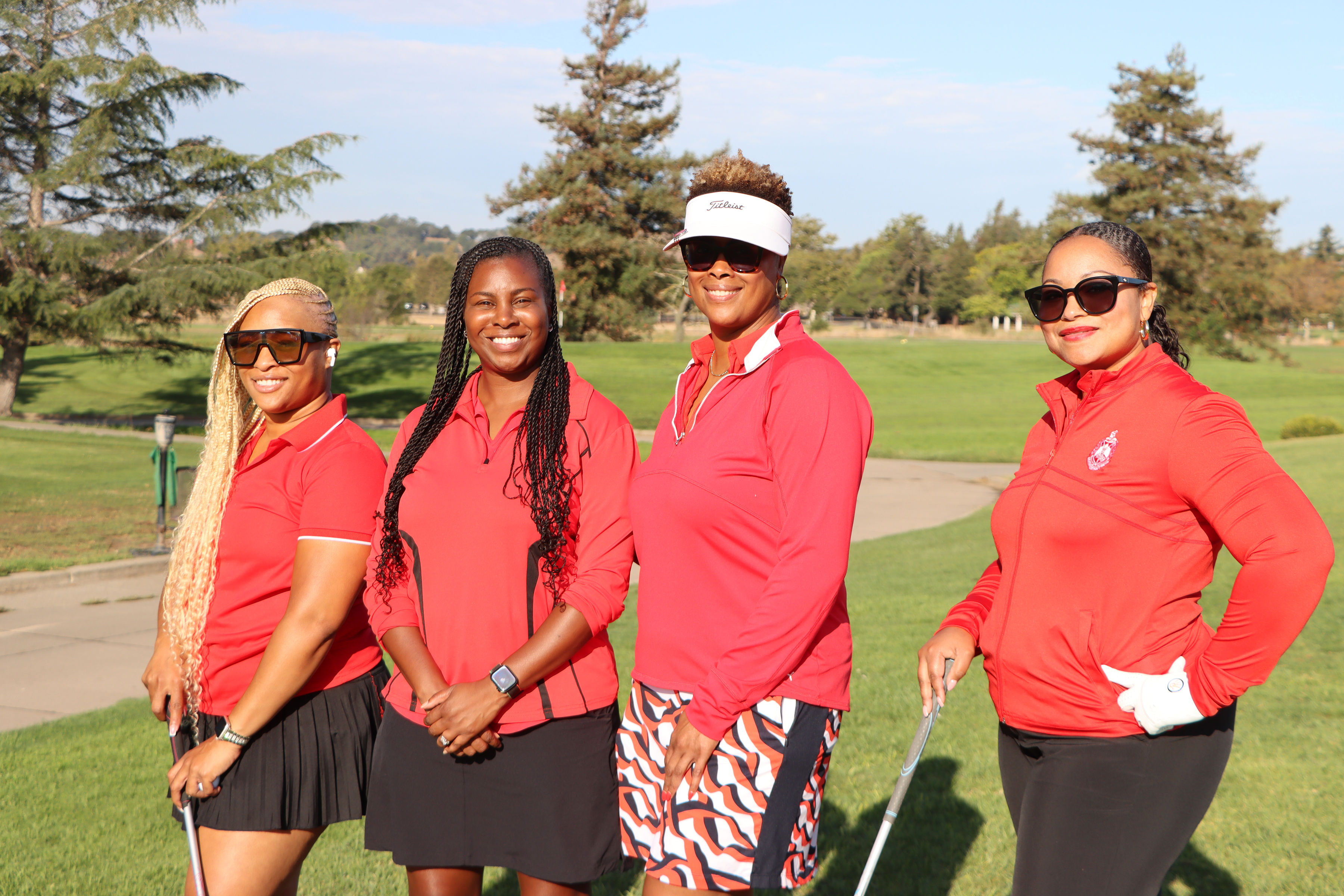 Women's foursome at Stonebrae